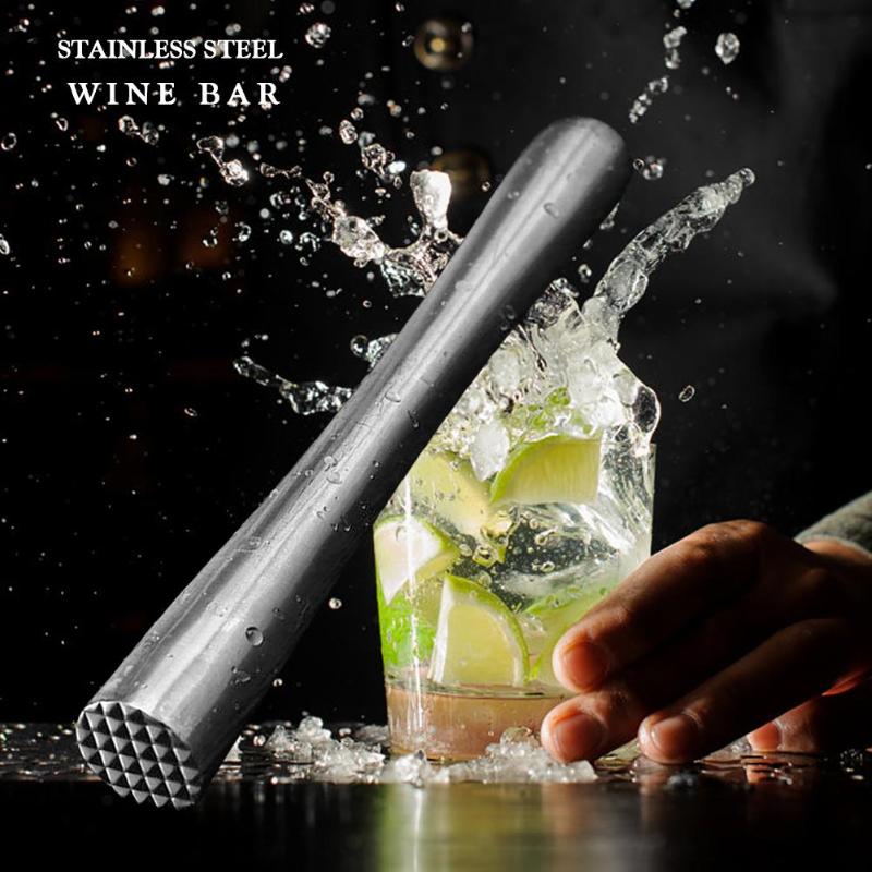 Stainless Steel Muddler with I - Bitters Bottle Set recension och pris