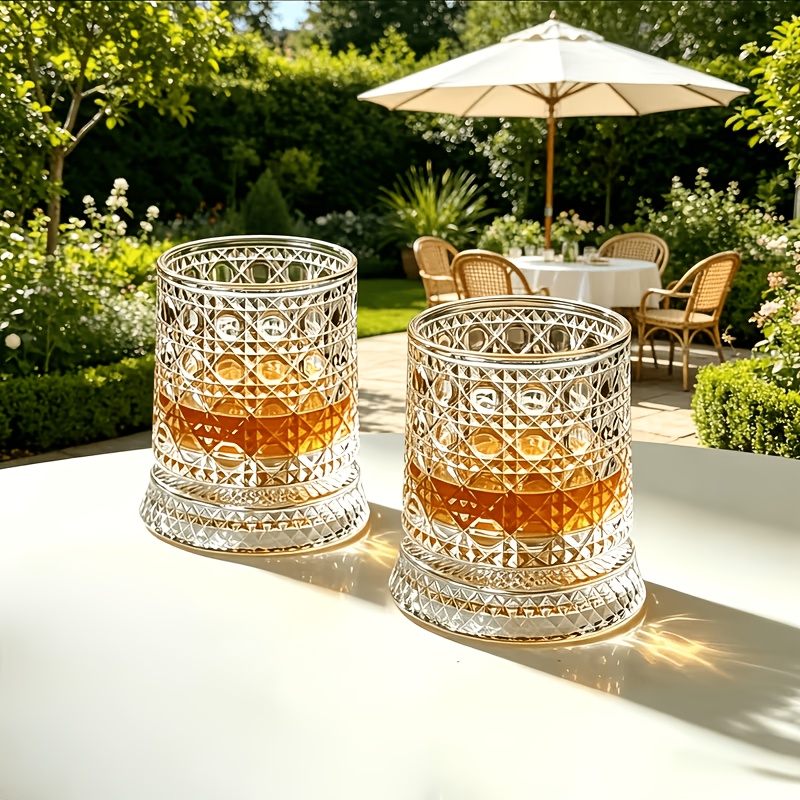 2-Piece Crystal Whiskey Glass  - Home Bar Set recension och pris