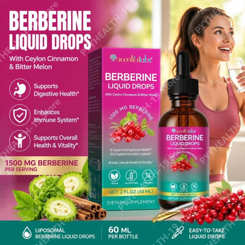 Acentiallabs Berberine Liquid  - Bitters Bottle Set recension och pris